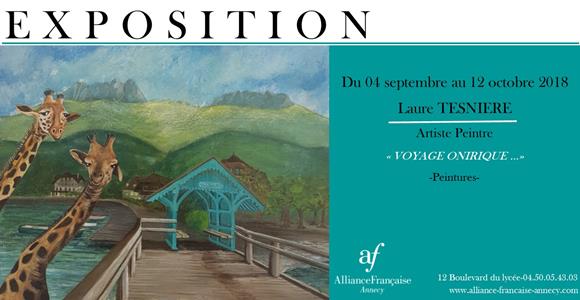 Exposition Laure TESNIERE