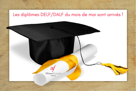 Diploma DELF/DALF May 2021