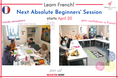 Courses of French for Absolute Beginners