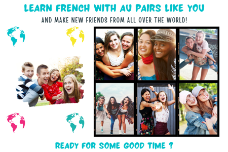 Inscriptions aux cours de français "Au Pair" en septembre